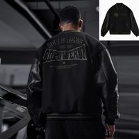 Men's Clothing Retro Letter Embroidered Baseball Uniform Men's Spring And Autumn National Trend Brand Casual Loose Jacket