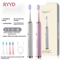 RYYD Sonic Brush Rechargeable|DuPont Soft|Cartoon Design