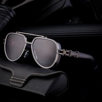 Retro Sunglasses High End Punk Style Sunglasses Sun Protection Full Frame Glasses Sunglasses