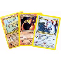 PKM Holographic Single Proxy Lugia Charizard Venusaur Foil Game Collection Cards PTCG Toys