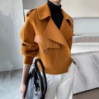 Clothing autumn winter fashion Korean style stylish slim versatile temperament short woolen coat trendy