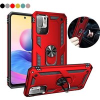 Metal Ring Armor Case Samsung Galaxy A51 A71 A21S A12 A31 A50 A52 A70 A32 A72 S21 S20 S10 S9 S8 Plus M21 M31 Anti dr