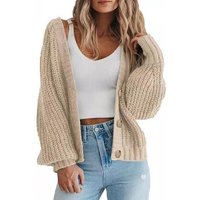 Clothing Products Foreign Trade Loose Knitted Jacket Sweater Cardigan