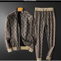 Clothing Autumn Winter Long Sleeve Jacket Suit Light Luxury Trendy Casual Sports Pants Two Piece Suit