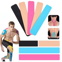 Long, Irregularly Shaped Sports Kinesiology Tape For Shoulders, Legs, And Elbows.
