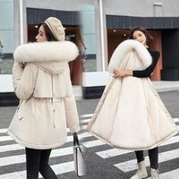 Women's Longline Parka Coat With Faux Fur Hood – Slim Fit Winter Jacket With Padded Insulation For Extreme Cold