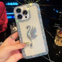 Crystal Gemstone Phone Case for Samsung Galaxy S22, S23, S21, S24 Ultra Plus, Note20, 3D Bling Diamond Cover