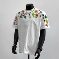 Clothing Short Sleeved T Shirt Ins Trendy Hip Hop Style Round Neck Bottoming Shirt Top