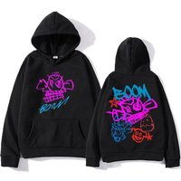2026 Arcane Jinx Cartoon Graphic Printing Vintage Hoodie