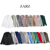 Aria Basics Aria Basics ZARZ Self designed European American Style Clothing Fashionable Versatile 20 Silk Satin Texture
