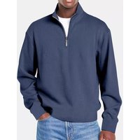 Men's Clothing New Autumn Long Sleeve Zipper Men's Casual Tops Sportswear