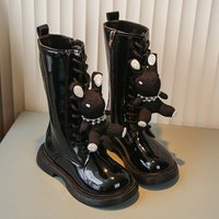 Shoes Martin boots autumn winter mid high boots boots bunny boots fashion trend