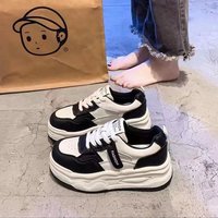 Sneakers Style Sports Shoes All Match Height Increasing Casual Shoes Live Broadcast