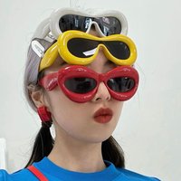 Bubble Funny Sunglasses European American Instagram Halloween Fashion Sunglasses Internet Celebrity Show Sunglasses
