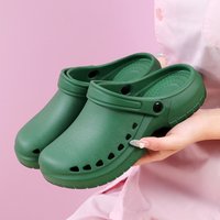 Surgical Doctor Nurse Operating Room Slippers Laboratory Non Slip EVA Closed Toe Cleanroom Work Shoes