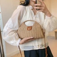 Large Capacity PU Handbag With Zipper Closure, Soft Fabric Lining, Multiple Pockets - Khaki & Beige
