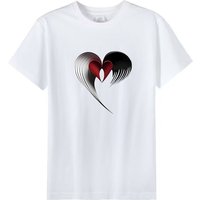 Men's Clothing Short Sleeved T Shirt Summer Thin Fashion Print Casual Cotton Round Neck Half Sleeved Top