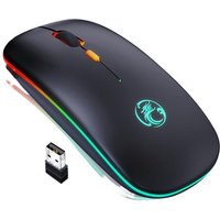 Wireless Mouse Bluetooth Mouse Wireless Computer Mouse RGB Rechargeable Ergonomic LED Backlit Mause Silent Mice For Laptop PC