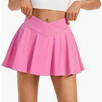 Clothing Short Skirt Yoga Shorts Culottes Tennis Skirt Clothing Fitness Clothes Running Outdoor High Waist Yoga Clothes