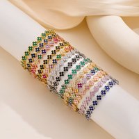 Four leaf Clover Cross border Hot selling Colorful Full Diamond European American Fashion Design Luxury