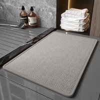 Home Textile Bathroom Linen Floor Mat Toilet Toilet Door Strong Water Absorption Non Slip Foot Mat Bathroom Door Quick Drying Carpet