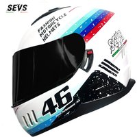 3C/Dot Dual Visor Full Face Motorcycle Helmet - Lightweight & Breathable For Men & Women, Bluetooth-Compatible, Multi-Color Options (M-XXL)