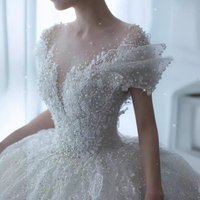 Clothing Style Bride Princess Small Pregnant Woman Tail High Quality Luxury