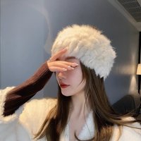 Fury heaban rabbit ear protection hair ban plush heaban autumn winter furry hair warm