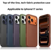 Original Technology Woven Case For IPhone 17 Pro Max Air Phone Official Magsafe Magnetic Wireless Charging Protect Cover