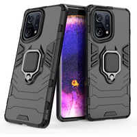 Oppo Find X5 X3 Pro Neo Lite Hybrid Hard PC + Soft TPU Armor Anti Drop Case Rotating Ring Stand Holder Cover Shell