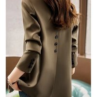 Clothing Internet Celebrity Small Suit Jacket Spring Autumn Winter Casual Slim Fit Small Student Temperament Professional Wear