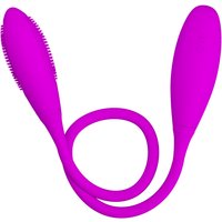 Double Head Vibrating Female Masturbator Sex Jump Egg G Spot Double Head Jump Egg USB Toy