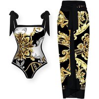 Clothing One piece print bikini
