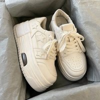 European Thick Sole Shoes 2024 Early Spring Colored Versatile Fashion Star Song Casual Shoes