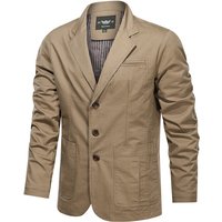 Clothing Spring Retro Solid Suit Business Middle aged Loose Suit All match Casual Jacket