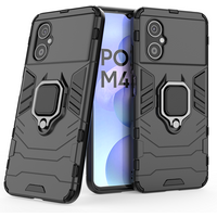 Xiaomi Poco F3 F4 X3 X4 M3 M4 C31 Pro GT NFC Hybrid Hard PC + Soft TPU Armor Anti Drop Case Rotating Ring Stand Hold