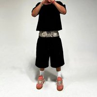 Men's Clothing Camouflage Double Waist Stitching Sweatpants Cropped Pants Hip Hop Casual Embroidered Sports Shorts For Men And Women