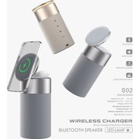 2023 earphones mobile phone magnetic wireless charging audio small portable home office outdoor wireless charging