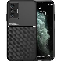 VIVO X70Pro X60Pro X9Plus XPlay6 X23 X21i X27 X20 Z3X Z5i TPU Soft Edge Phone Case Car Magnetic