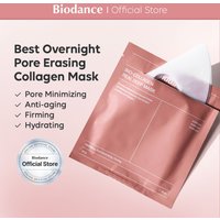 Biodance Bio-Collagen Real Deep Mask Sleeping Mask Pore Tightening, Hydrating, Low Molecular Collagen Face Mask Overnight Mask, Pore Eraser Mask