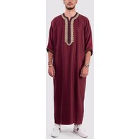 Men's Clothing Muslim Loose Robes Men's Embroidered Pocket Robes