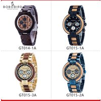 BOBO BIRD Wooden Watch Wooden Element Watch Calendar Luminous Youth Men's Watch