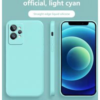 Realme GT 2 Pro Style Straight Edge Liquid Silicone Phone Case Ultra thin All inclusive Lens Anti fall Protectio