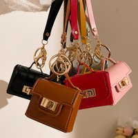 Bag Charms Mini High End Small Bag Keychain Coin Purse Accessories Pendant Mobile Phone Bag Female Jewelry Pendant Gift