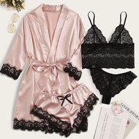 Drop Shipping Wholesale Winter Ladies Night Gown Wear Suits Sleep Wear Women Pamas Set Plus Size Pama Women’S Sleepwear