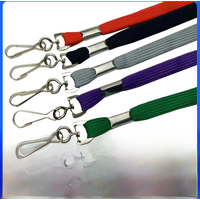 Cross-border 10mm Hollow Lanyard Rotating J-shaped Hook Clip Badge Mobile Phone Sling Camera Trendy Neck Lanyard