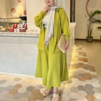 Middle Eastern Arab clothing autumn winter fashion casual loose long sleeved shirt