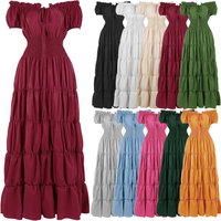 long skirt retro clothing