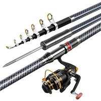 all Metal Card Holder With Built-in Ground Insertion Large Object Sea Long-range Throwing Fishing Gear Accessories Set