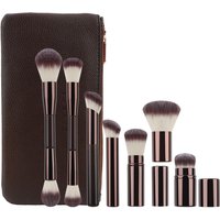 Makeup Brushes & Tools New 7 Piece Makeup Brush Set Double Headed Loose Powder Brush, Blush Brush, Telescopic Brush, Contour Brush, Foundation
